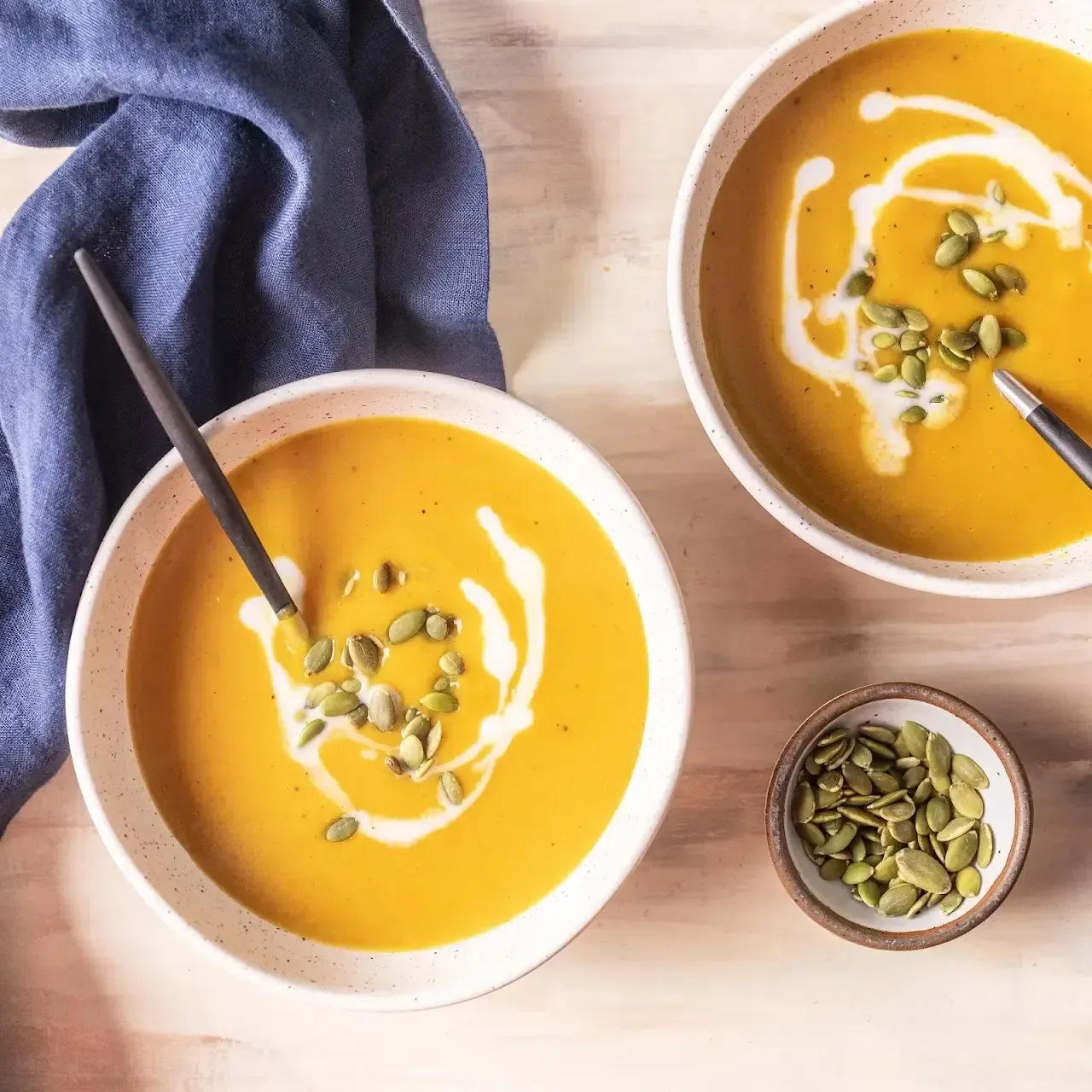 5 Squash Soups & Sweet Bites for the Season's Turn
